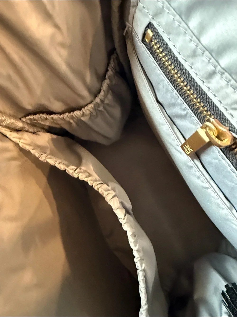 Freshly Picked Mini Classic Diaperbag Leather with Gold Accents Retail $119